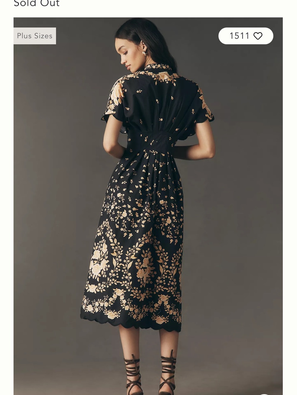 Anthropologie x Farm Rio Midi Dress - Picture 4 of 9